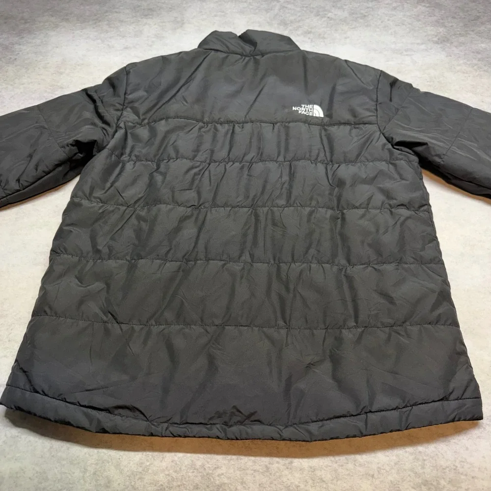 The North Face Puffer Jacket Mens Large Black Outdoors Hiking Health Company
